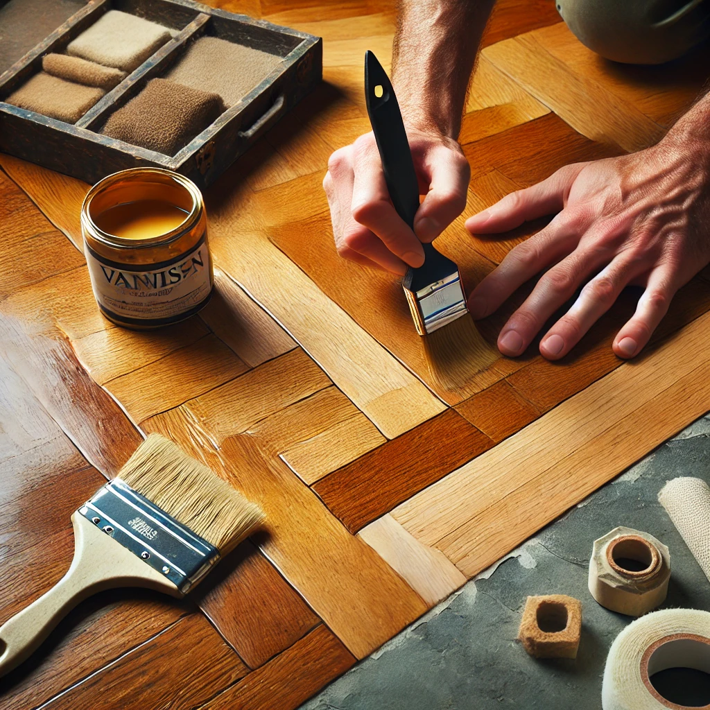 rénovation parquet en chêne